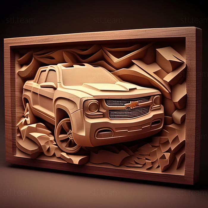 3D модель Chevrolet Avalanche (STL)